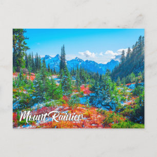 Mount Rainier National Park, Washington Postcard