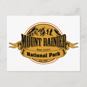 Mount Rainier National Park, Washington Postcard