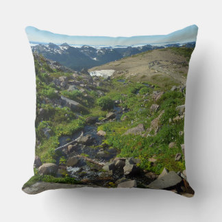 Mount Rainier Panorama Point Cushion