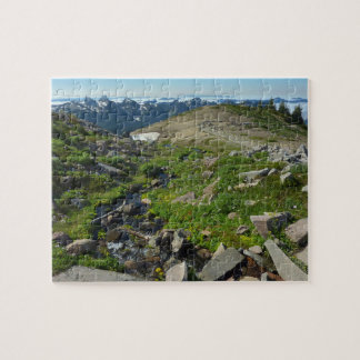 Mount Rainier Panorama Point Jigsaw Puzzle