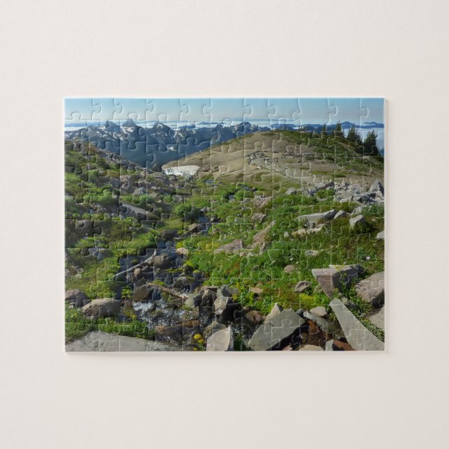 Mount Rainier Panorama Point Jigsaw Puzzle (Horizontal)
