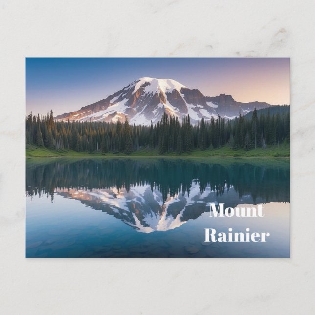 Mount Rainier Postcard (Front)