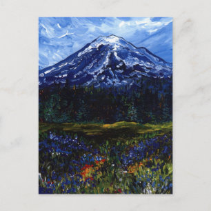 Mount Rainier Postcard