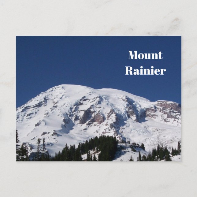 Mount Rainier Postcard (Front)