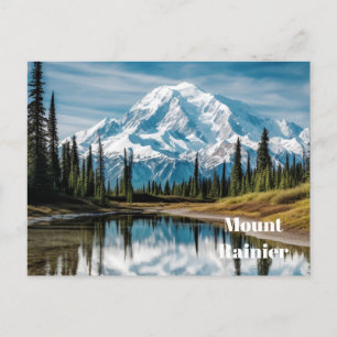 Mount Rainier Postcard