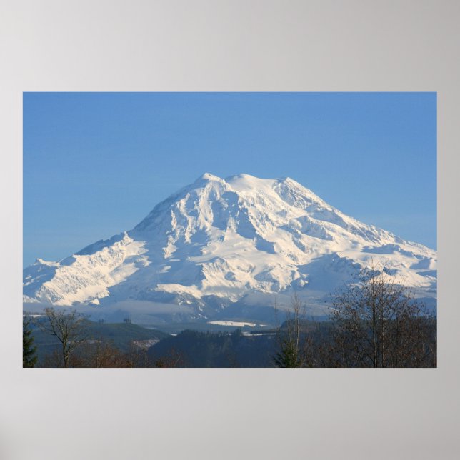 Mount Rainier Poster (Front)