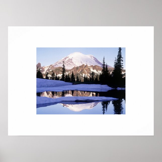 Mount Rainier Poster (Front)