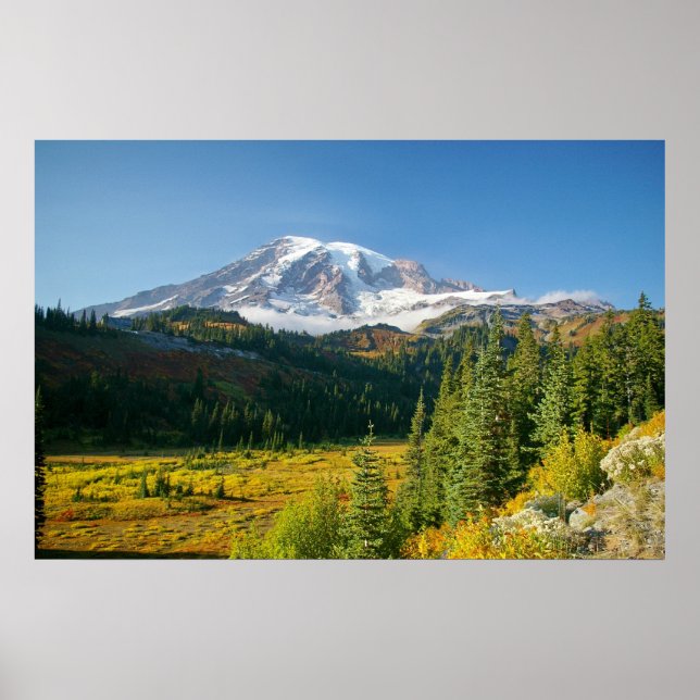 Mount Rainier Poster (Front)