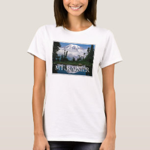 Mount Rainier Reflection in a Mountain Pond T-Shirt