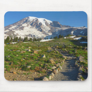 Mount Rainier Skyline Trail View Mouse Pad