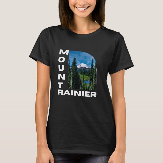 Mount Rainier Souvenir Mt. Rainier T-Shirt (Front)