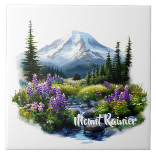 Mount Rainier  Tile