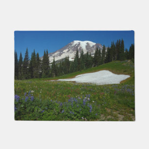 Mount Rainier, Wildflowers and Snow Doormat