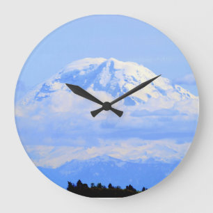 Mount Ranier Large Clock