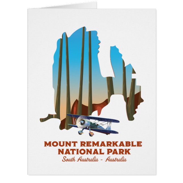 Mount Remarkable South Australia travel poster (Front)