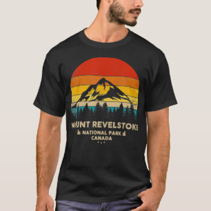 Mount Revelstoke - Canadian National Park Retro So T-Shirt