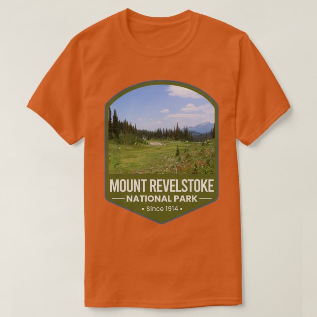 Mount Revelstoke National Park 3 T-Shirt (Design Front)