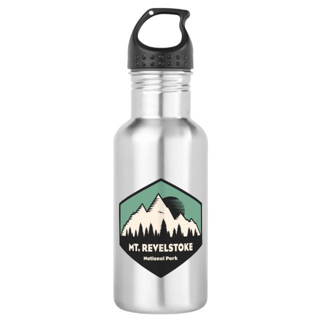 Mount Revelstoke National Park 532 Ml Water Bottle (Front)