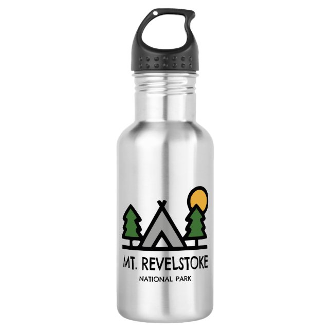  Mount Revelstoke National Park 532 Ml Water Bottle (Front)