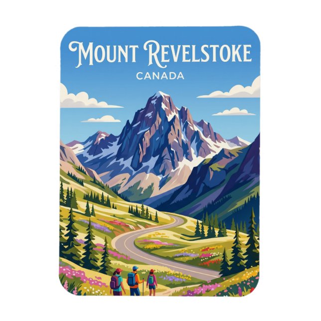 Mount Revelstoke National Park Canada Magnet (Vertical)