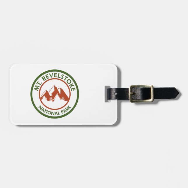 Mount Revelstoke National Park Luggage Tag (Front Horizontal)