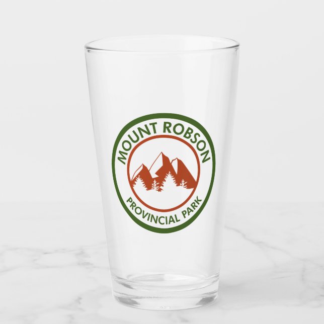 Mount Robson Provincial Park Glass (Front)
