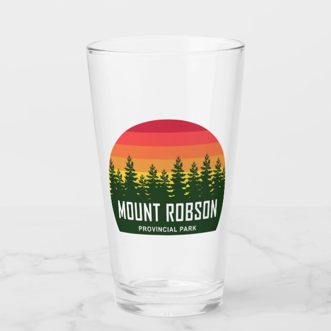 Mount Robson Provincial Park Glass (Front)