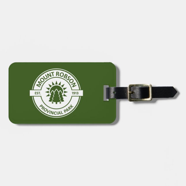 Mount Robson Provincial Park Luggage Tag (Front Horizontal)