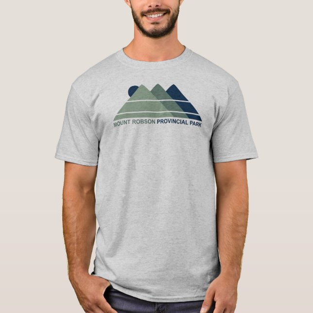 Mount Robson Provincial Park Mountain Sun T-Shirt (Front)