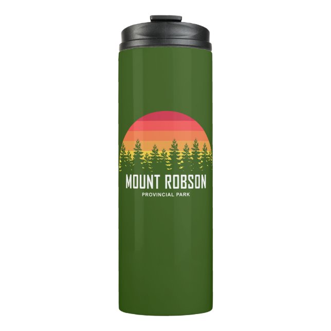 Mount Robson Provincial Park Thermal Tumbler (Front)