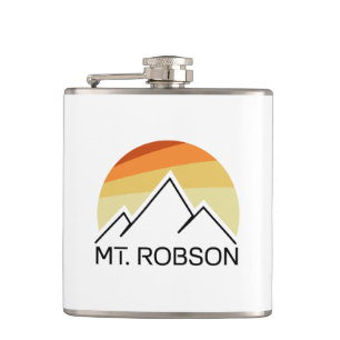 Mount Robson Retro Hip Flask