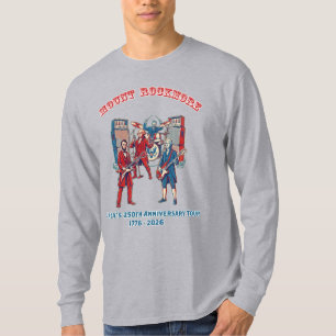 Mount Rockmore 1776–2026 America 250th Anniversary T-Shirt
