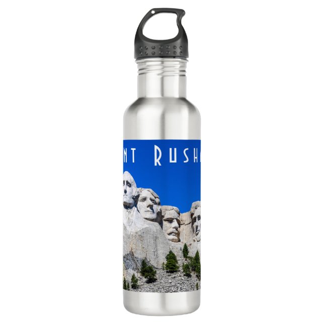 Mount Rushmore 24oz Water Bottle (Front)