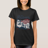 Mount Rushmore 4th Of July Celebrating Usa Flag Mt
