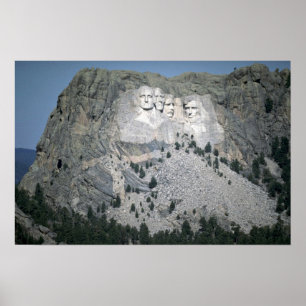 Mount Rushmore, Black Hills, South Dakota, USA Poster