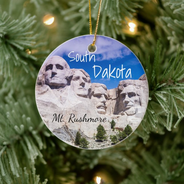 Mount Rushmore Christmas Ornament (Tree)