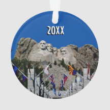 Mount Rushmore Customisable Photo Souvenir