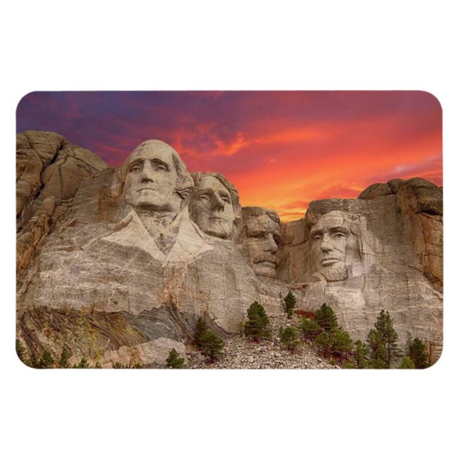 Mount Rushmore Flexible Magnet (Horizontal)