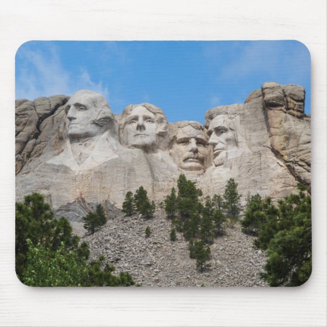 Mount Rushmore in Spring Mouse Pad (Front)