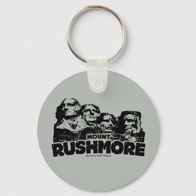 Mount Rushmore Key Ring (Front)