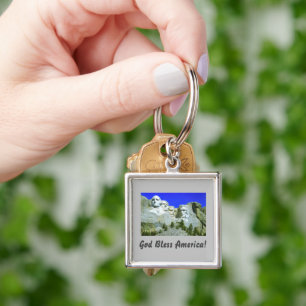 Mount Rushmore Keychain