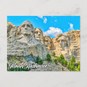 Mount Rushmore, Keystone, South Dakota Postcard