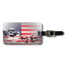 Mount Rushmore Luggage tag