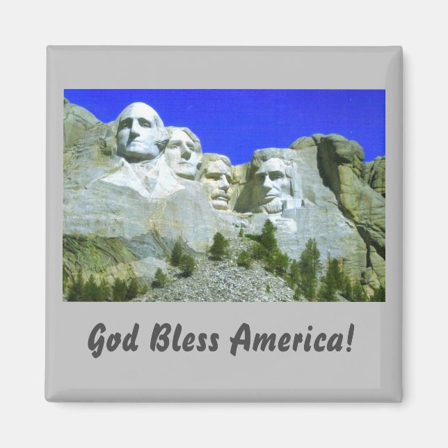 Mount Rushmore Magnet (Front)