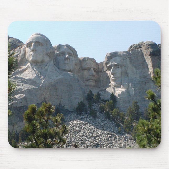 Mount Rushmore Mouse Pad (Front)