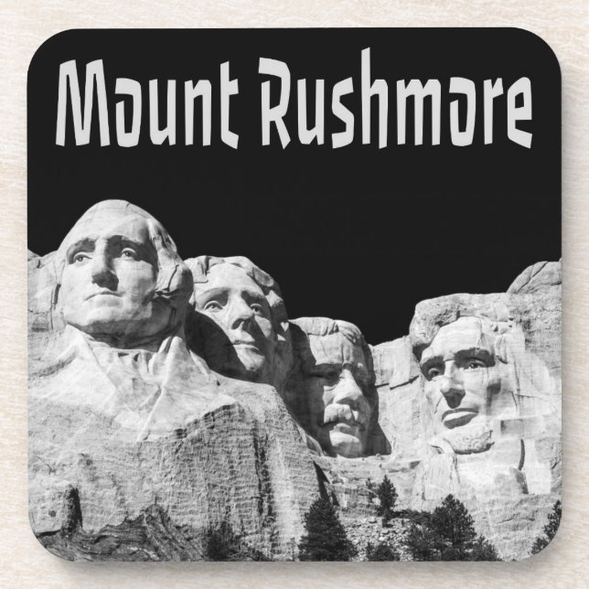Mount Rushmore National Memorial South Dakota Coaster (Front)