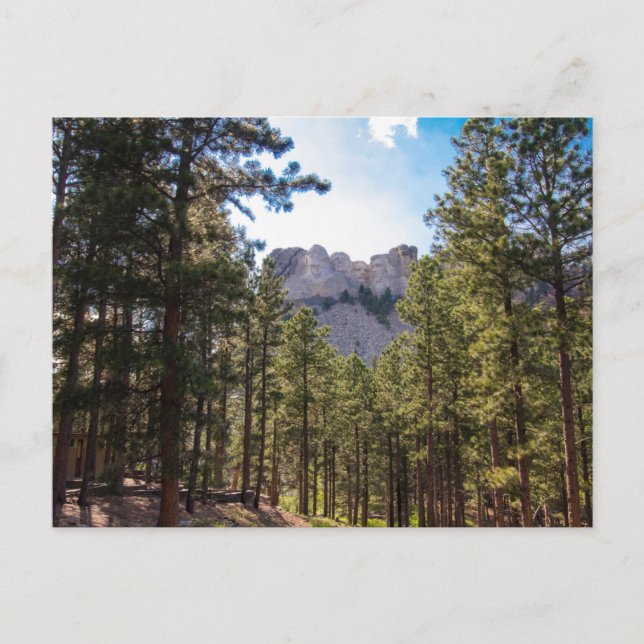 Mount Rushmore National Memorial, South Dakota Postcard (Front)