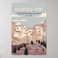 Mount Rushmore National Monument South Dakota 