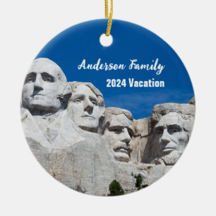 Mount Rushmore Personalized Ornament
