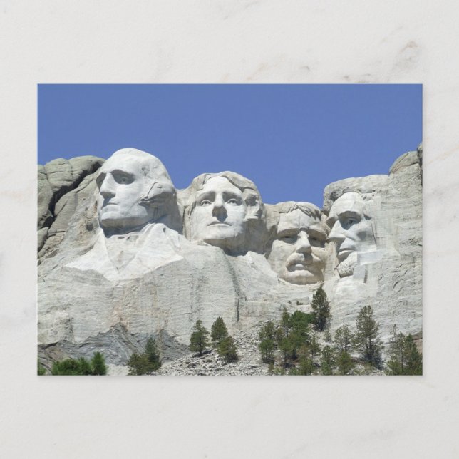 Mount Rushmore postcard (Front)